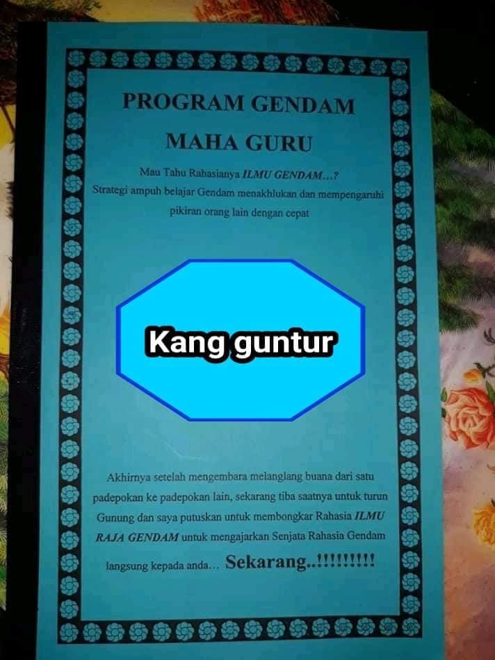 PROGRAM GENDAM MAHA GURU