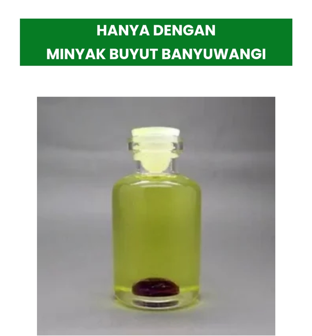 MINYAK PELET BUYUT BANYUWANGI